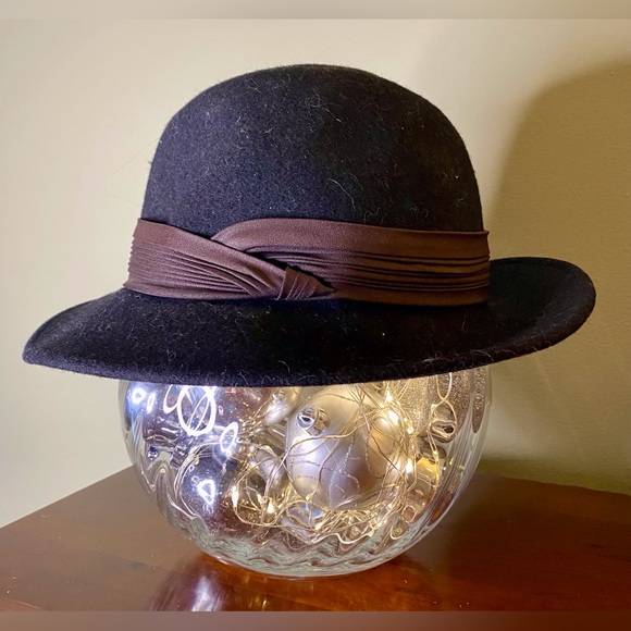glenover Accessories - VINTAGE GLENOVER HENRY POLLAK FEDORA HAT